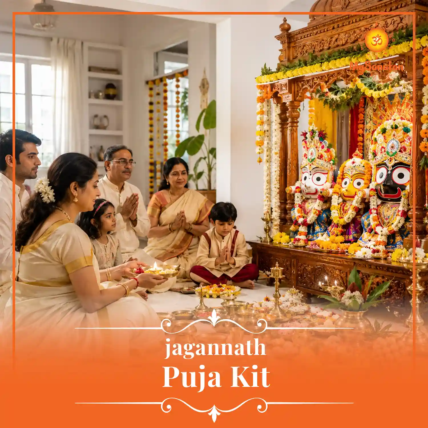Lord Jagannath Puja Kit